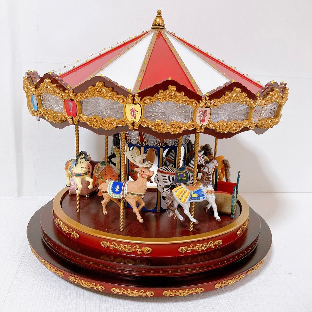 ミスタークリスマス Mr christmas 最大メリーゴーランド 電飾 希少