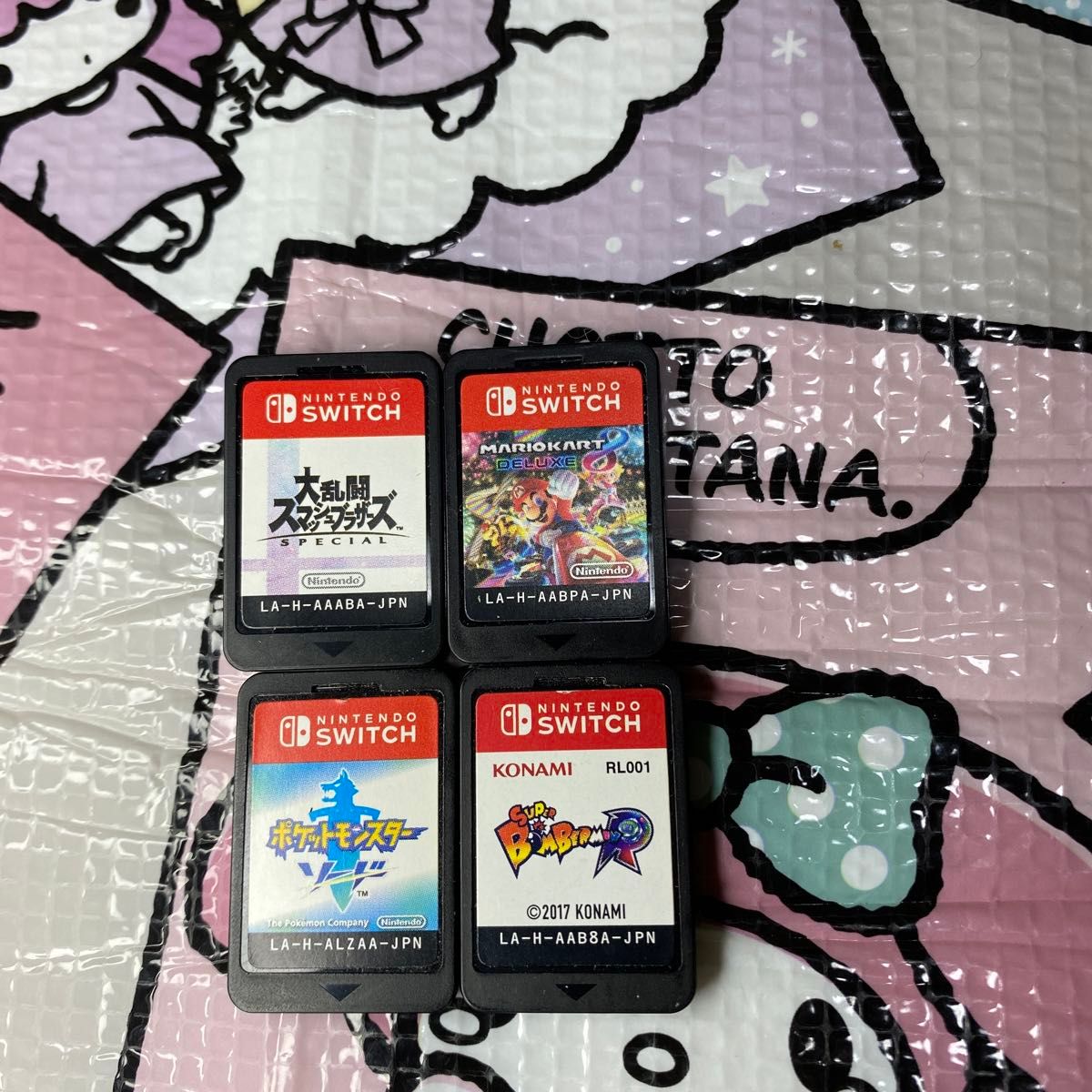 Switchソフト 4枚セット