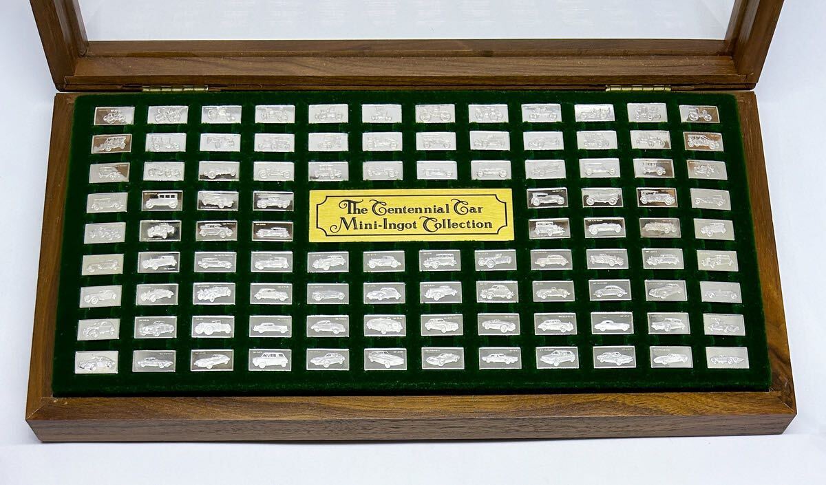 フランクリンミント『自動車100周年記念ミニインゴットコレクション