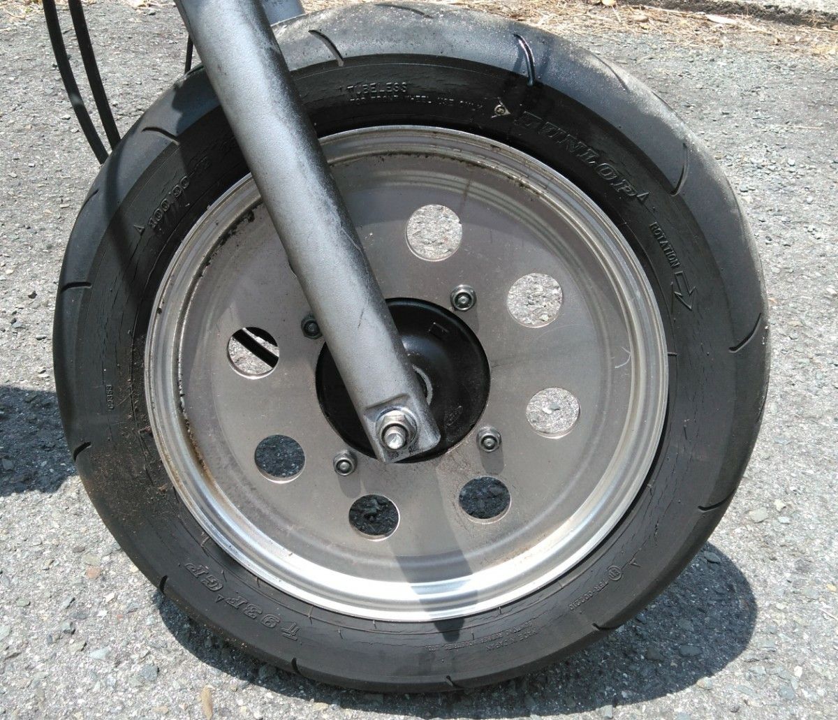 エイプ50 アルミホイール 前後 古タイヤ｜Yahoo!フリマ（旧PayPayフリマ）