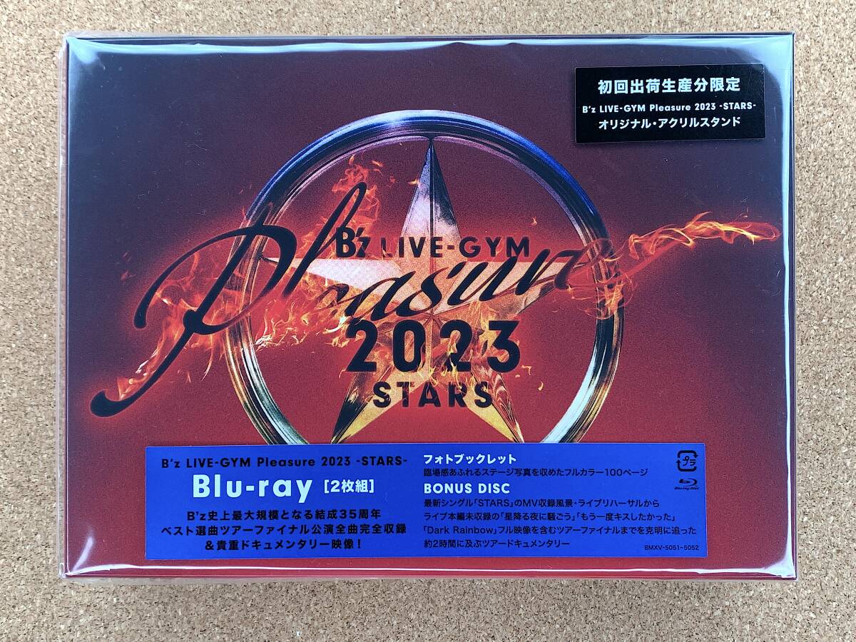 LIVE Blu-ray 『B'z LIVE-GYM Pleasure 2023 -STARS-』[ 2枚組（本編1