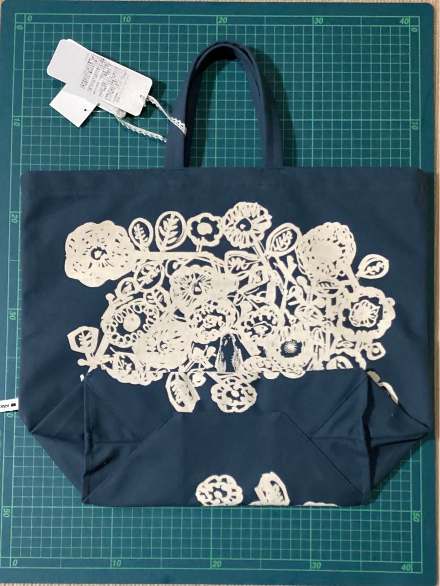 週末限定価格】ミナペルホネン フラワーネスト トートバッグ 伊勢丹