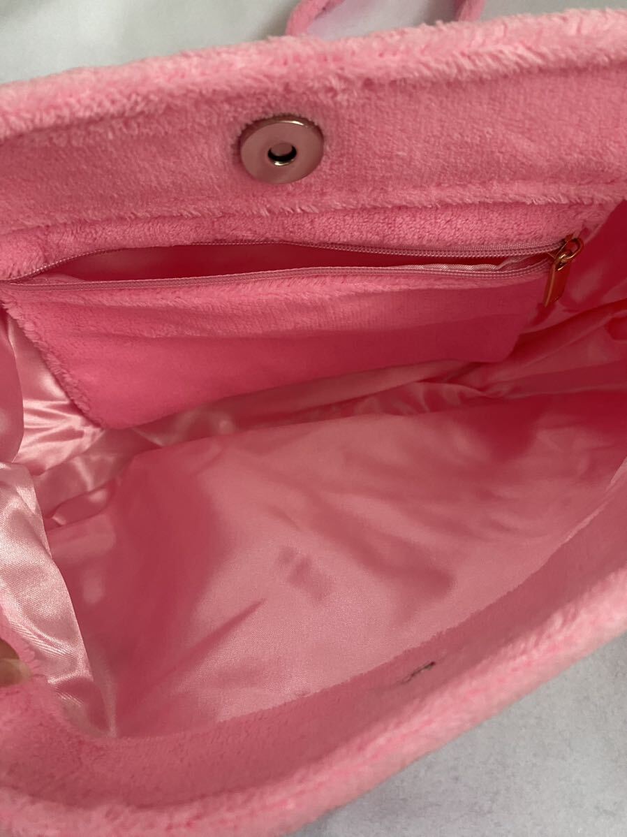 シャネル ショルダーバッグ BTS着用 ピンク モコモコ マトラッセ