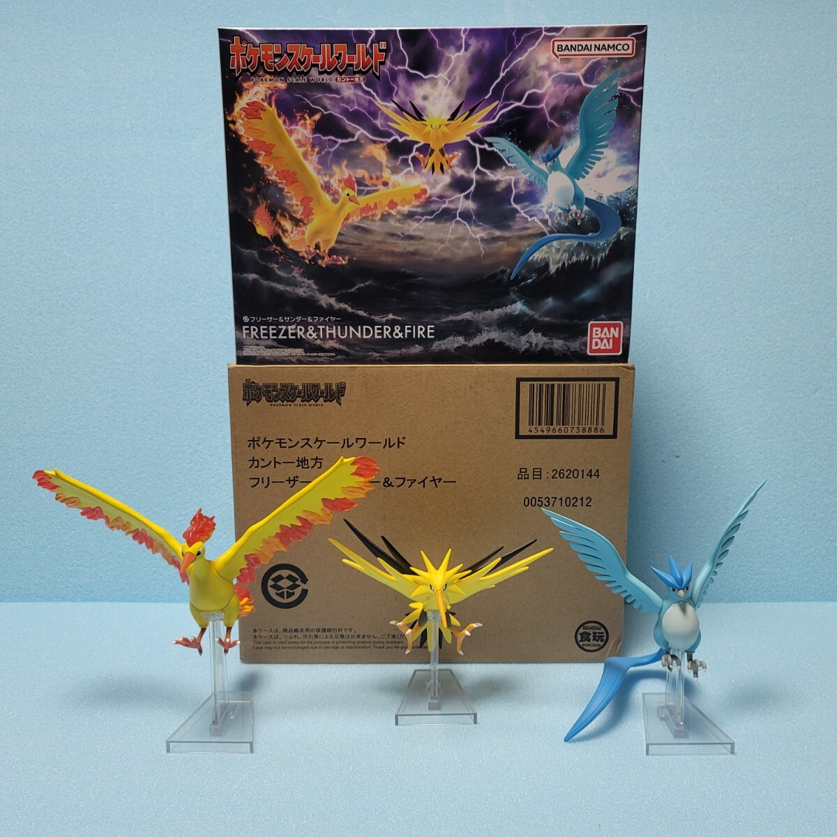 Yahoo!オークション - サンダー ファイヤー フリーザー ポケモンスケ