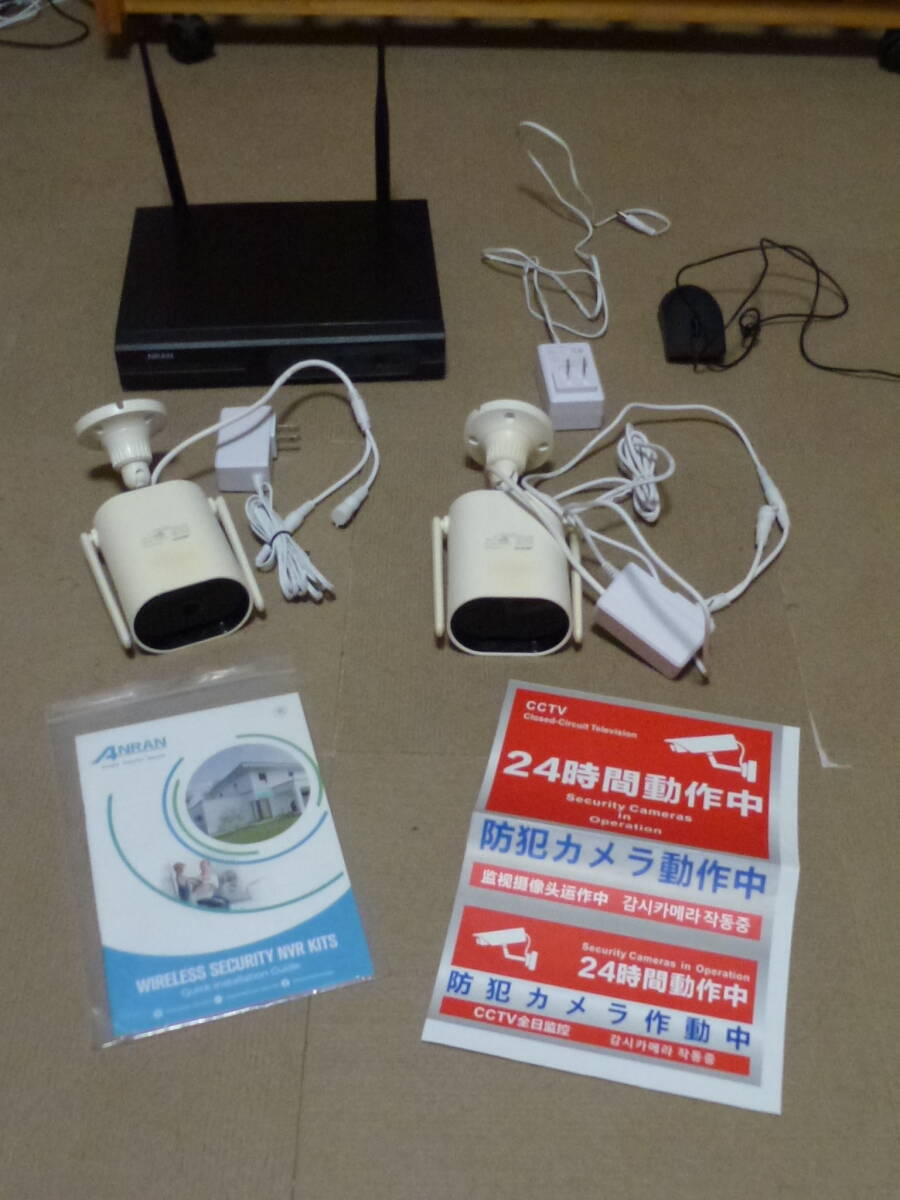 Yahoo!オークション - B3 anran 防犯カメラ NVR K8208-3W N1 Onvif 8ch