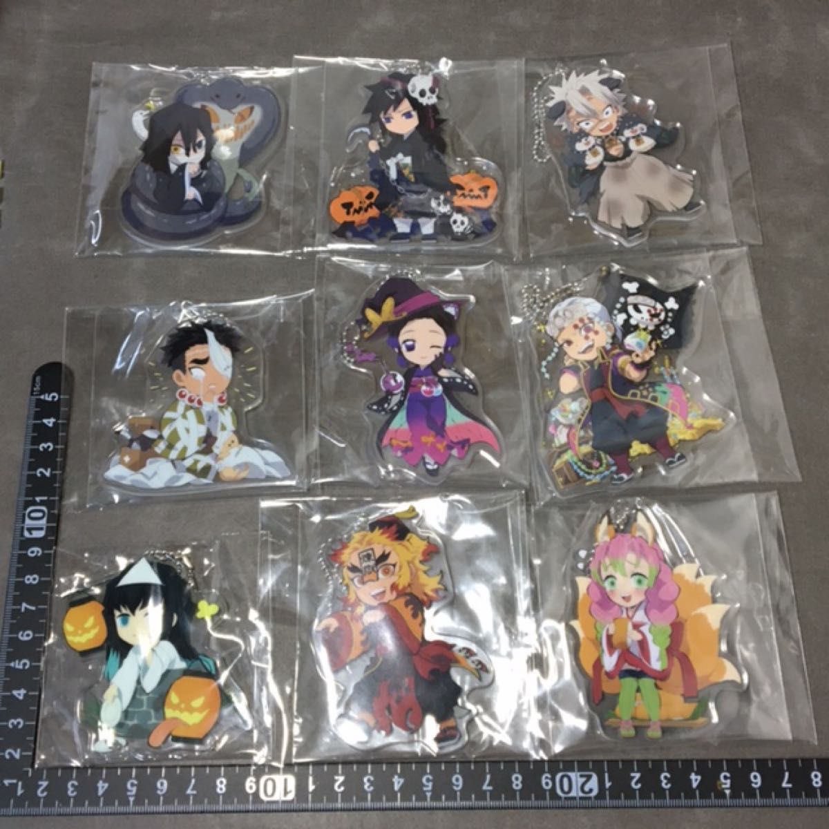 鬼滅の刃コラボカフェ ハッピーハロウィン2019 アクリルチャーム