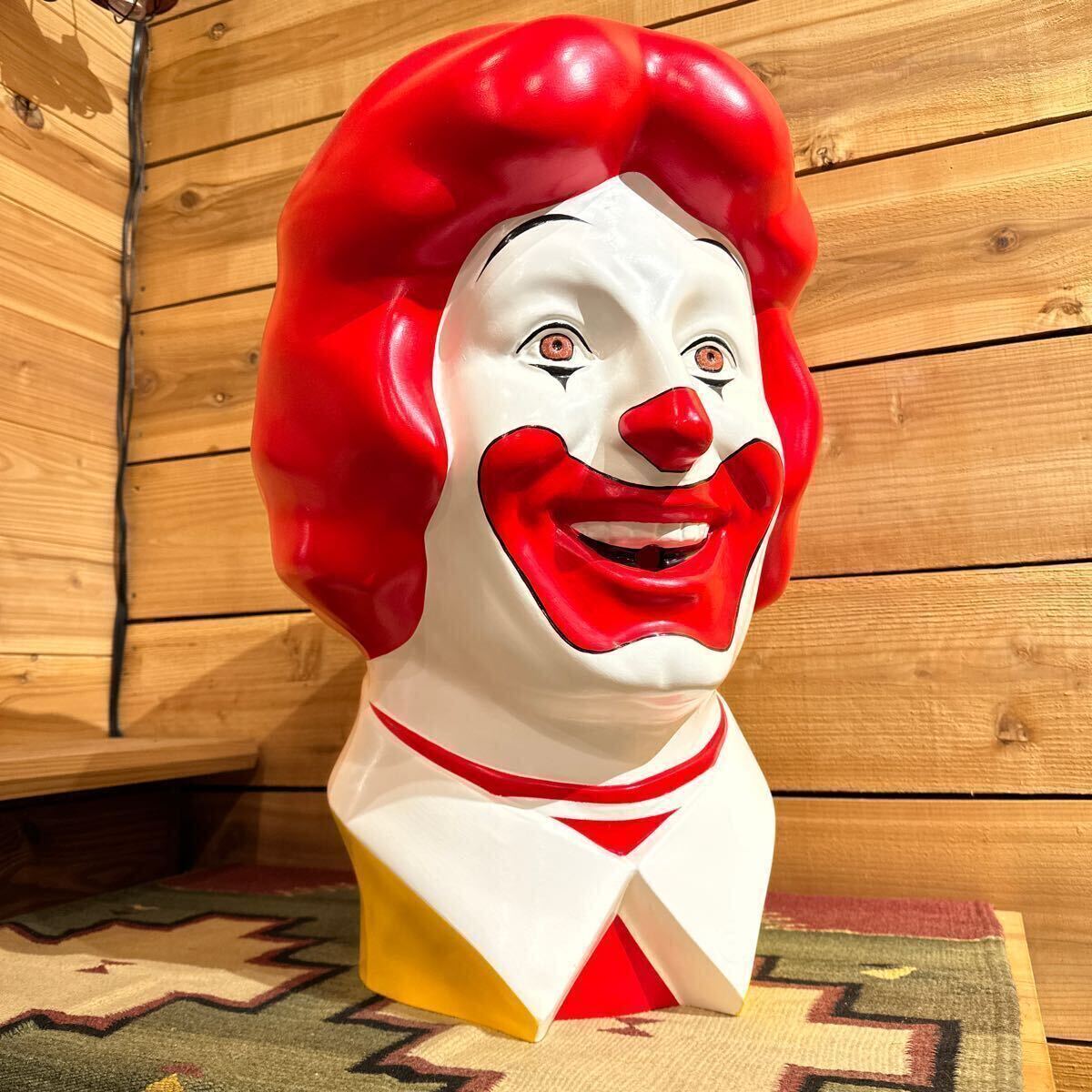 McDonald's / 70's Ronald McDonald Balloon Head Display ロナルド