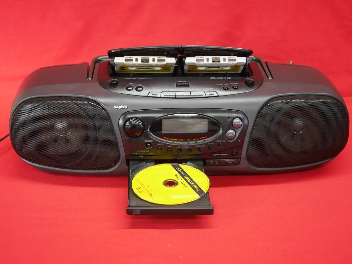 Yahoo!オークション - SANYO PH-Z9（サンヨー バブルラジカセ）CDダブ