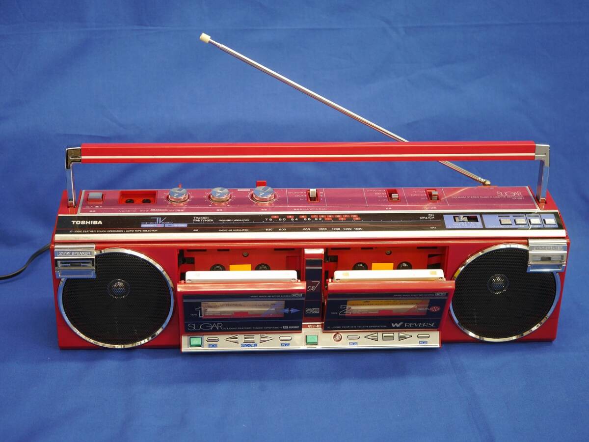 TOSHIBA RT-2800 アクタス・ラジオカセットレコーダー 動作未確認