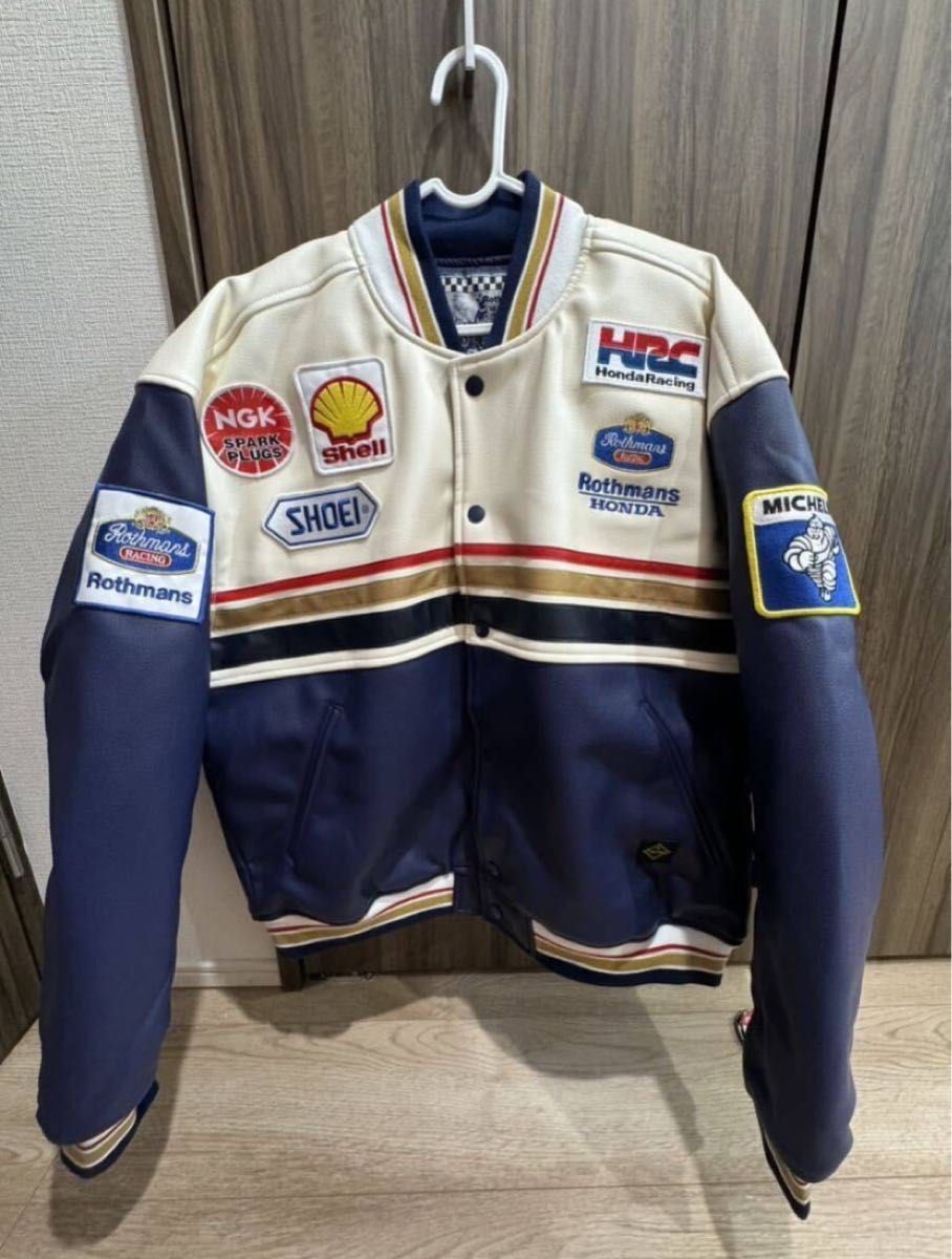 未使用 ロスマンズ Rothmans ホンダ honda レーシング ロゴ ジャケット