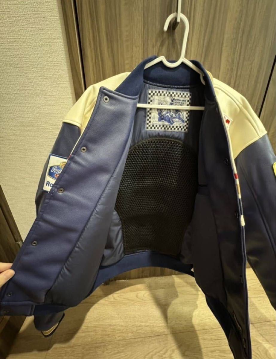 未使用 ロスマンズ Rothmans ホンダ honda レーシング ロゴ ジャケット