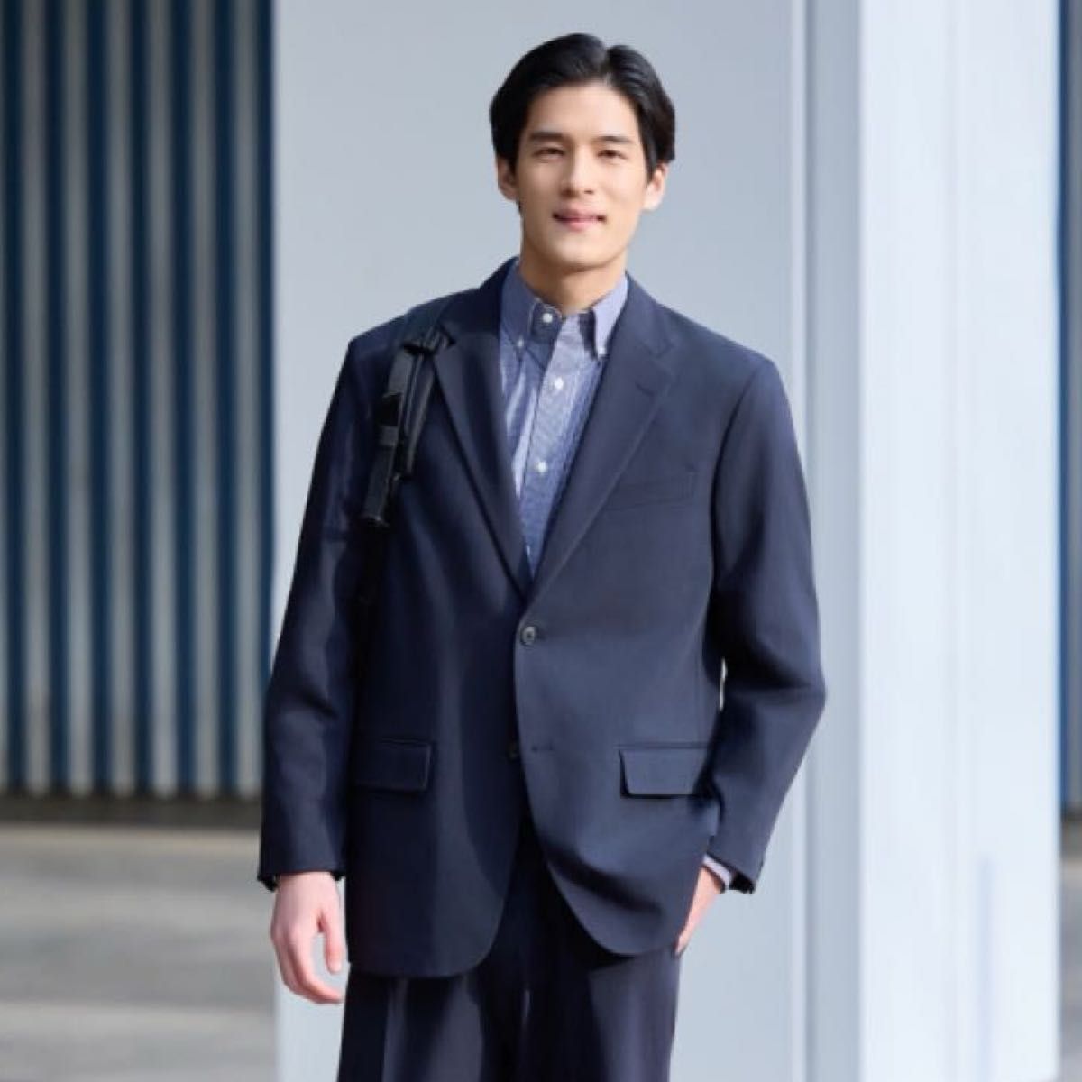 UNIQLO 感動ジャケット×感動パンツ（2WAYストレッチ・ウールライク