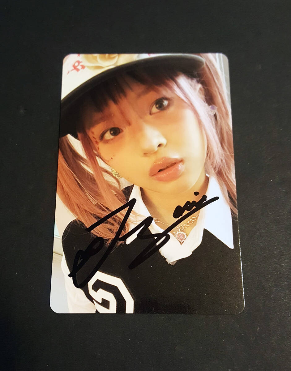 EXID ハニ 直筆サイン EXID ハニ 直筆サイン EXID ハニ 直筆サイン