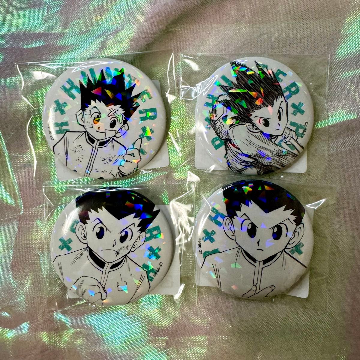 HUNTER×HUNTER ハンターハンター 完全受注生産 オールスター缶バッジ