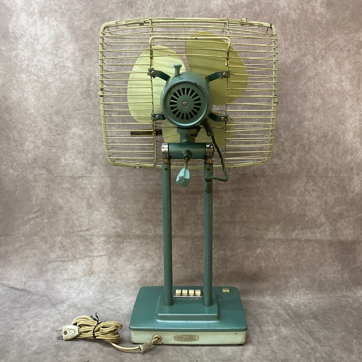 希少❗️レトロ扇風機 三菱RM-10A 四角 希少❗️レトロ扇風機 三菱RM