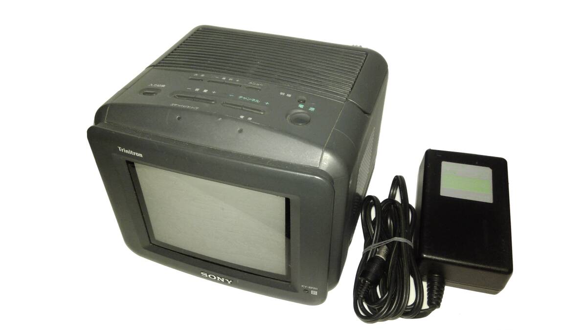 送料込 貴重 SONY 小型 ブラウン管 昭和 レトロ テレビ TRINITRON
