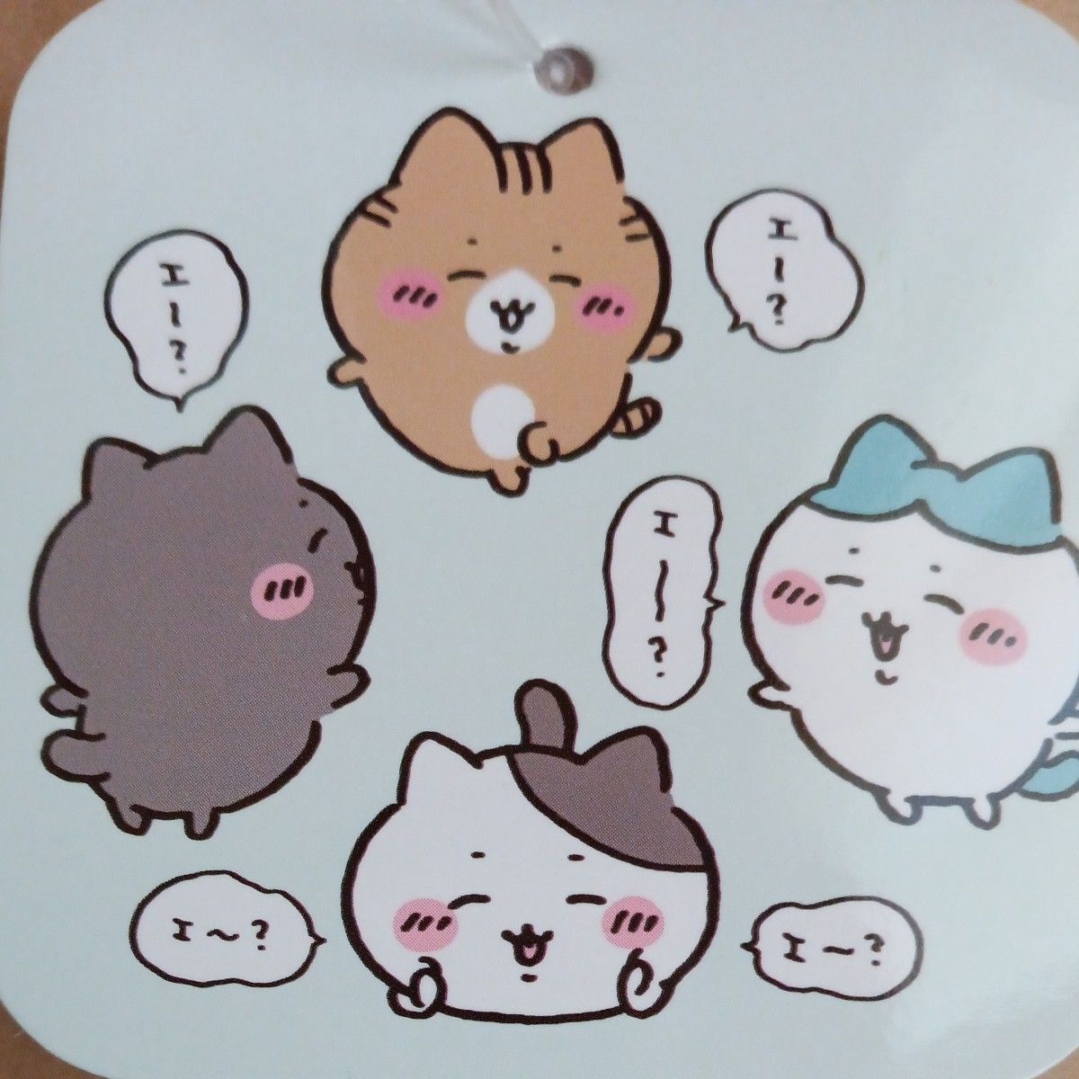 ちいかわ ハチワレとごきげんななかまマスコット チャシロ 新品未開封