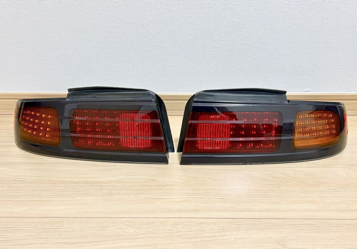 LED加工品 S14シルビア テールランプ 後期テール テールレンズ 左右