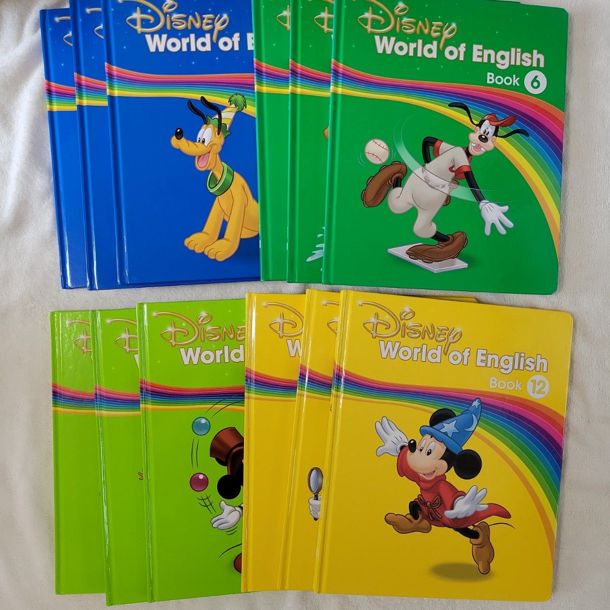 最新版 DWE ディズニー 英語システム メインプログラム 絵本 book 全12