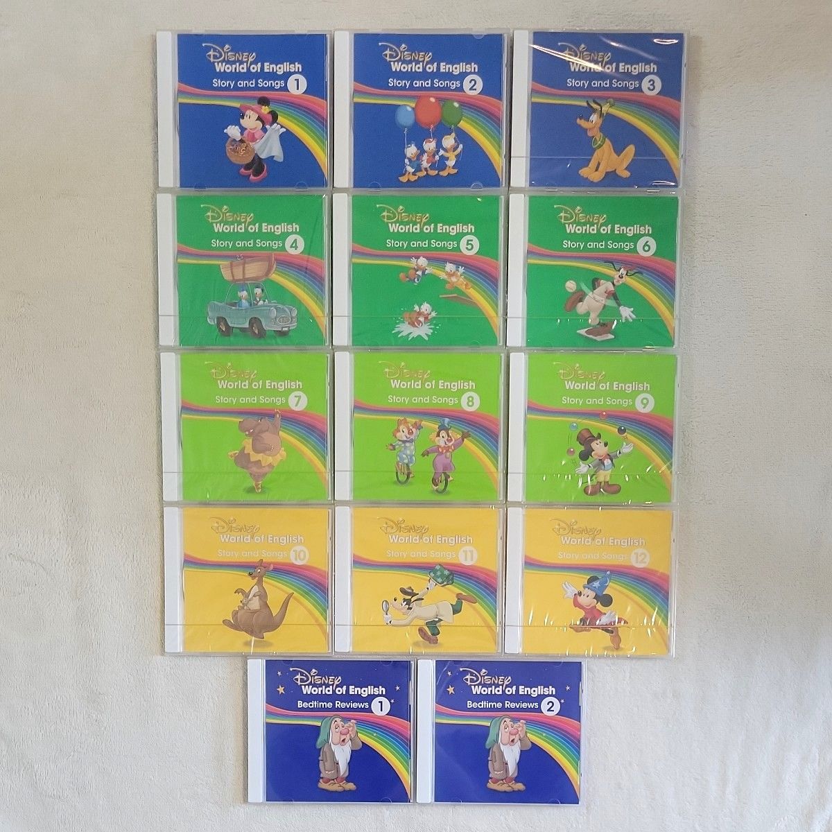 DWE Books12冊 Story and Songs CD12枚(中古) DWE Books12冊 Story and