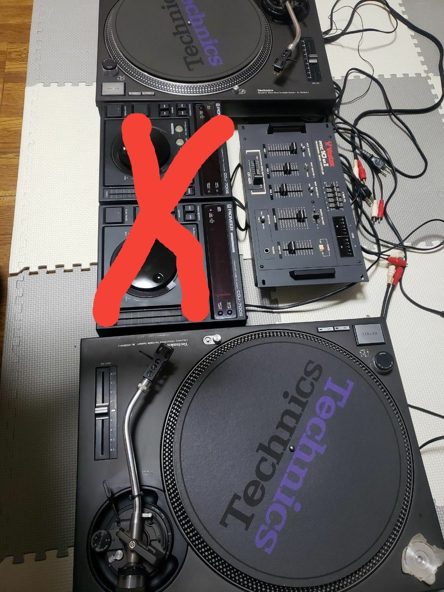 Technics SL 1200 MK3 , MK3D 2台セット ジャンク扱い ◇ジャンク扱