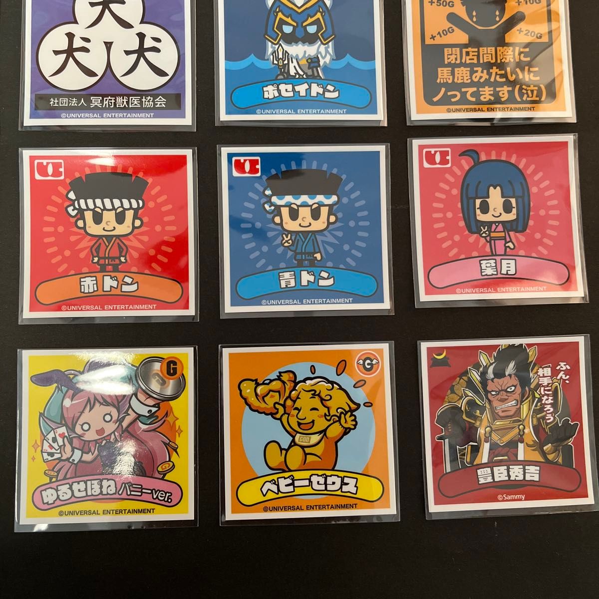 サミーステッカー ユニバステッカー 30枚 サミフェス ユニバカ
