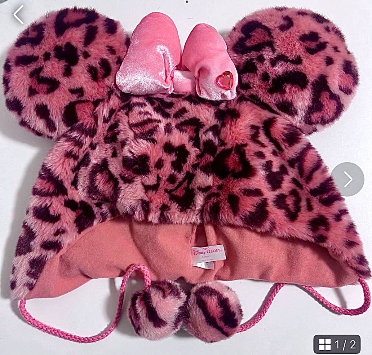ディズニー ファンキャップ ピンク ヒョウ柄｜Yahoo!フリマ（旧PayPay