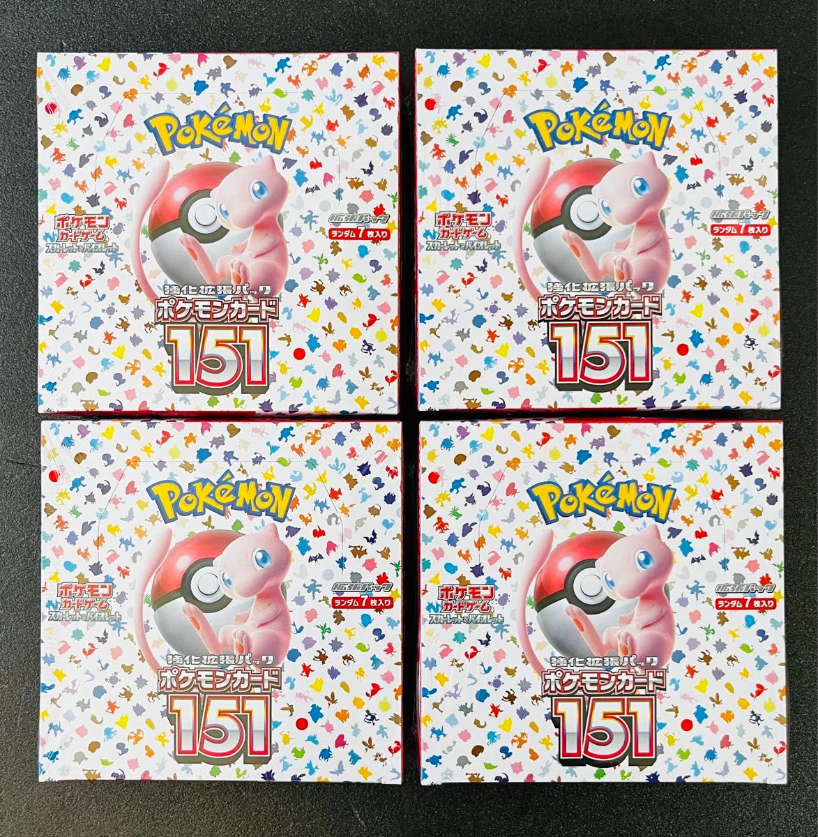 ポケモンカード 151 シュリンク付き 4BOX｜Yahoo!フリマ（旧PayPayフリマ）