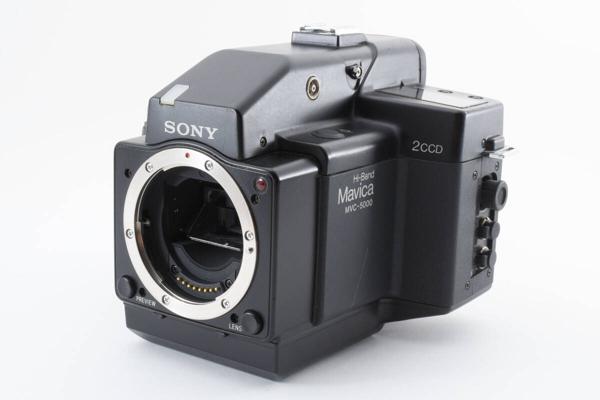 Yahoo!オークション - 希少品 SONY Hi-Band Mavica MVC-5000 2CCD マ