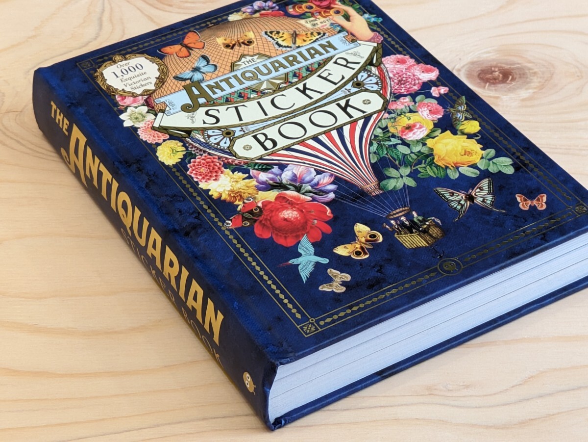 洋書 新品】The Antiquarian Sticker Book / アンティーク ステッカー