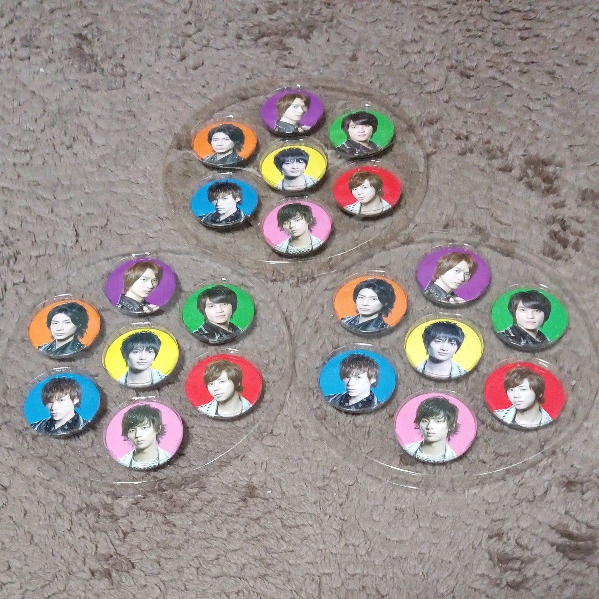 キスマイ☆藤ヶ谷×玉森ハンドメイド缶バッチ