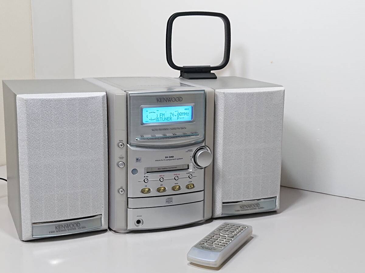 KENWOOD マイクロハイファイコンポ AVINO RXD-SH3MD/SH-3MD｜Yahoo