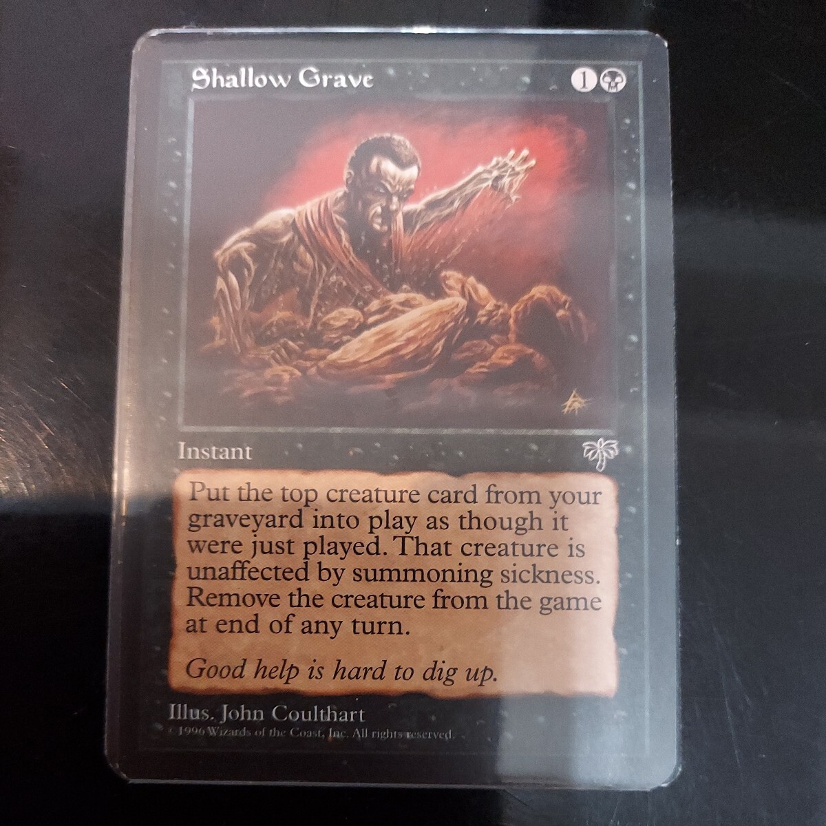 Yahoo!オークション - MTG 英語 shallow Grave 浅すぎる墓穴 4枚セット