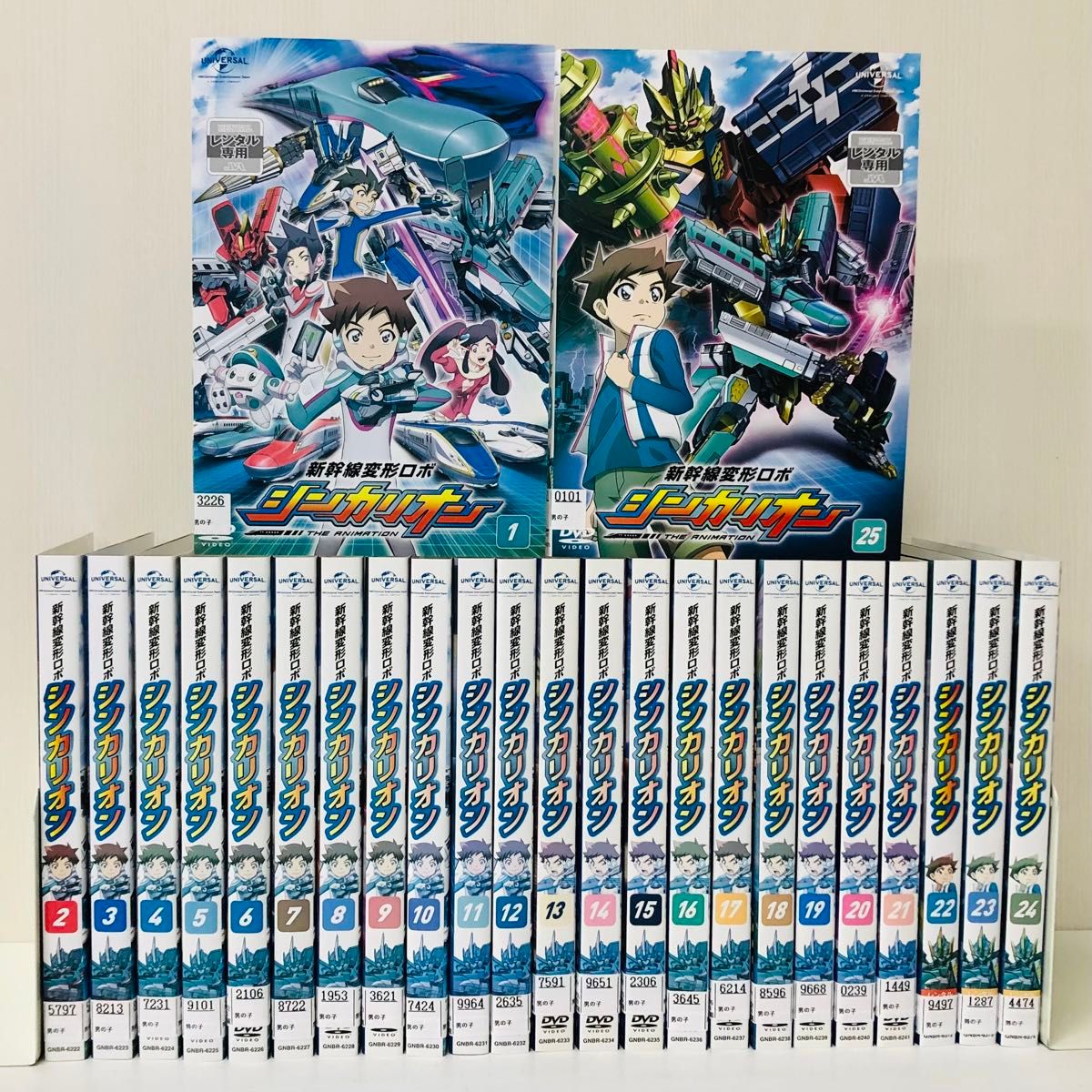 新幹線変形ロボ シンカリオン DVD全巻セット 全25枚 新幹線/列車/鉄道