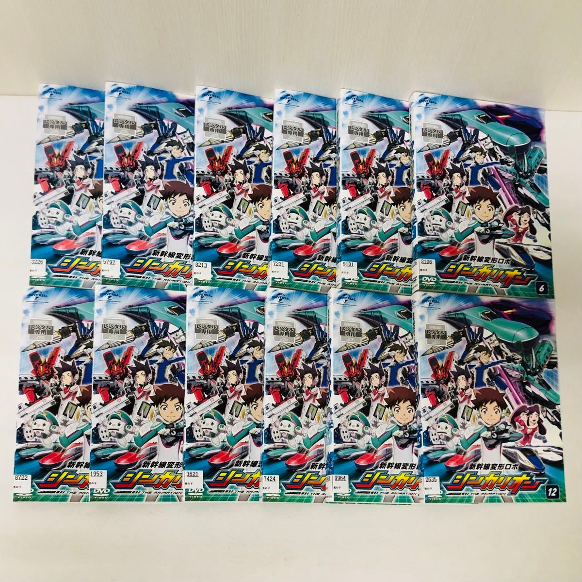 新幹線変形ロボ シンカリオン DVD全巻セット 全25枚 新幹線/列車/鉄道