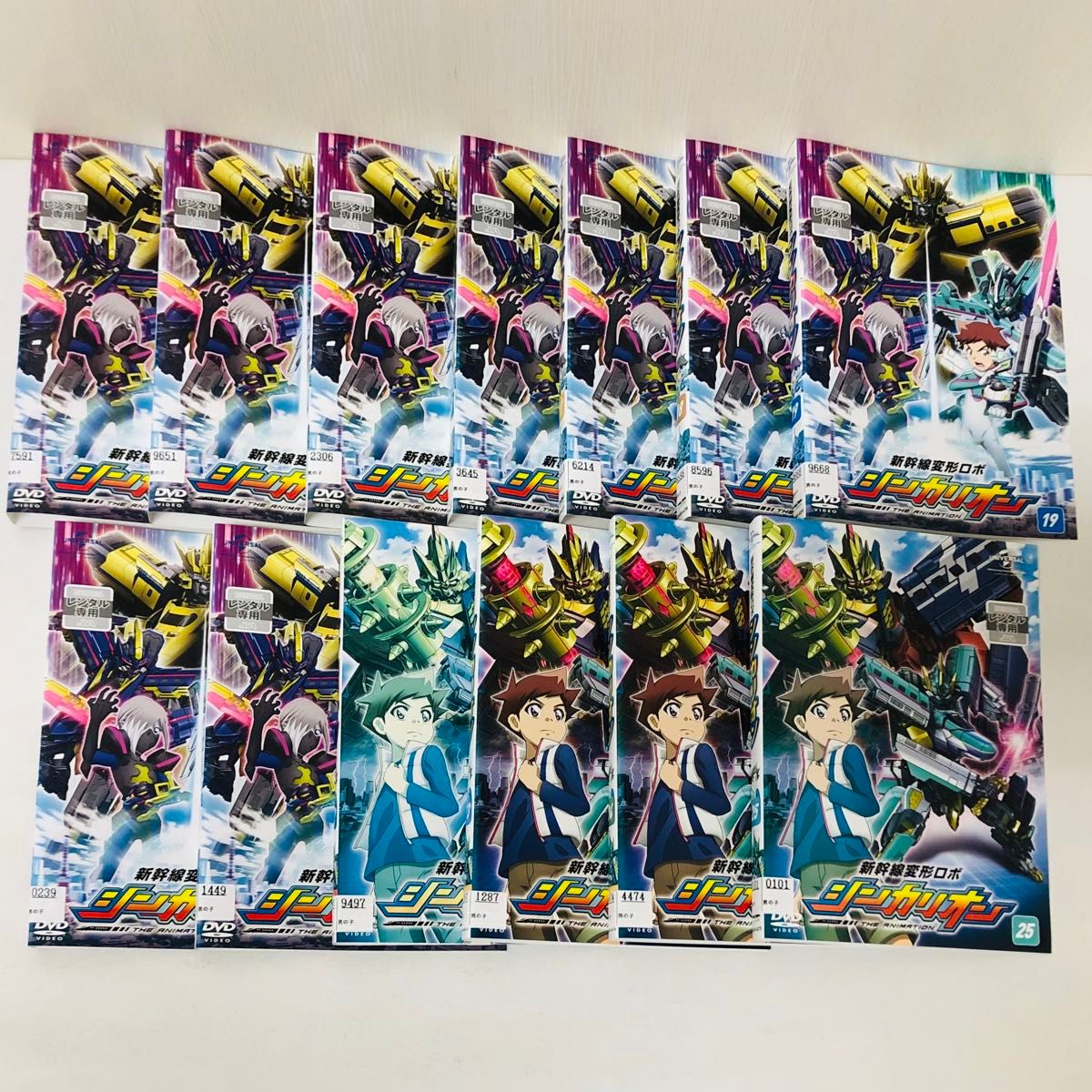 新幹線変形ロボ シンカリオン DVD全巻セット 全25枚 新幹線/列車/鉄道