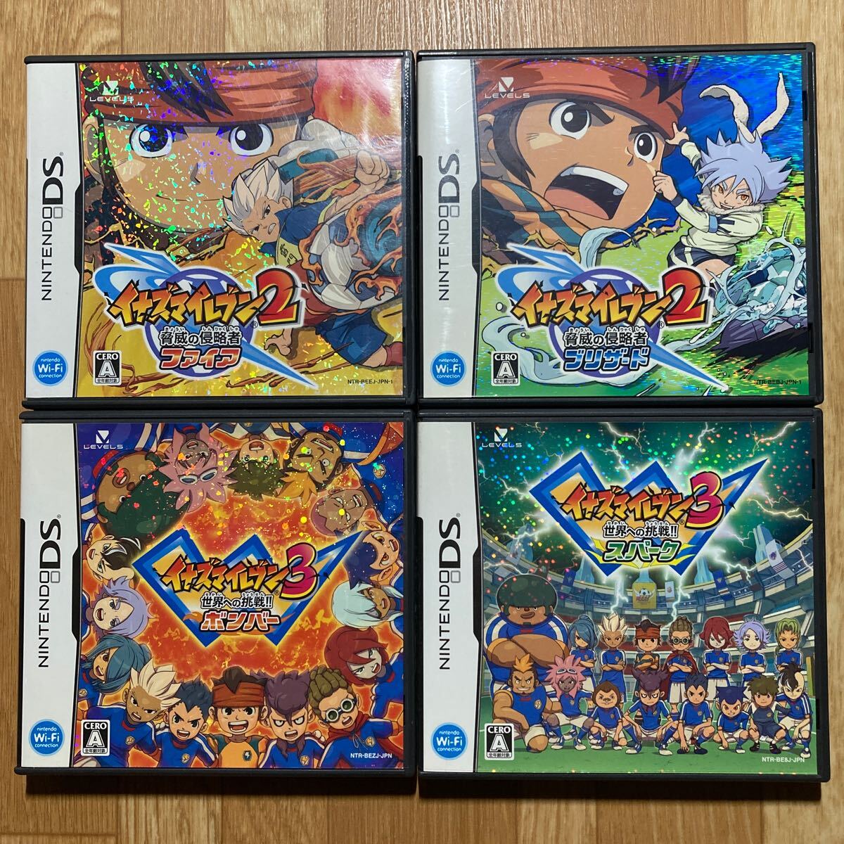 DS イナズマイレブン 4本セット｜Yahoo!フリマ（旧PayPayフリマ）