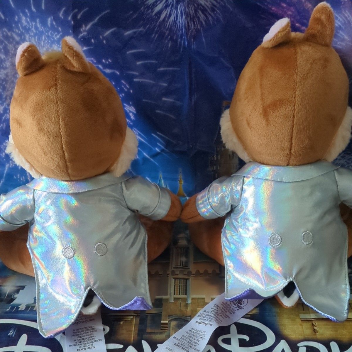 チップとデール ぬいぐるみ 100周年記念 2体セット チップとデール