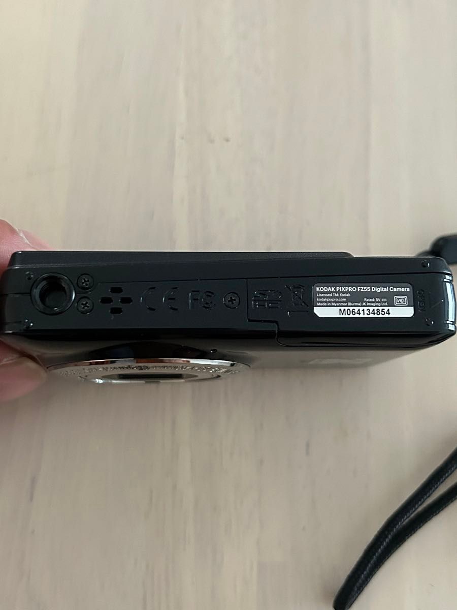 中古品 Kodak コダック PIXPRO FZ55 ブラック デジタルカメラ 純正