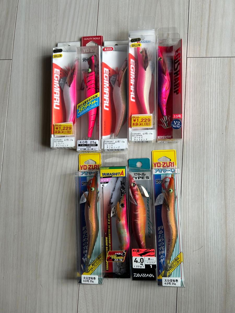 ダートマックス TR エギリー 魔女クロス パタパタ エギ王 セット売り