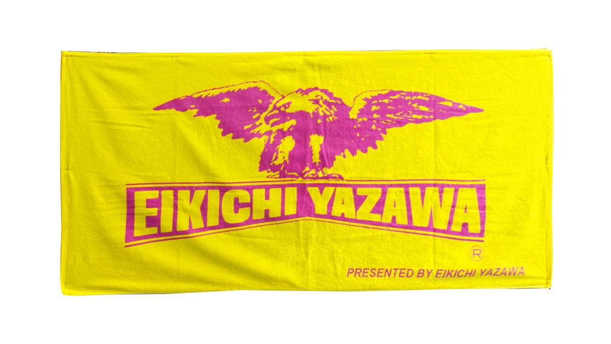 矢沢永吉 当時物 スペシャルビーチタオル 激レア‼️ 矢沢永吉☆88年物