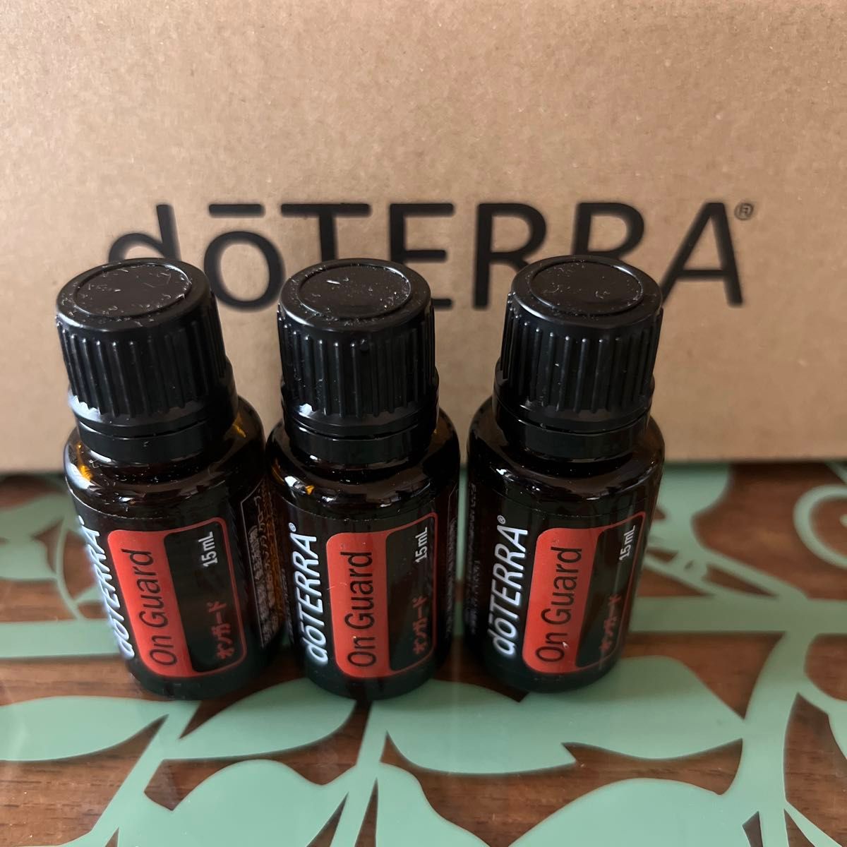 doTERRA On Guard オイル 15mL 3本セット（開封済み1本） ドテラ
