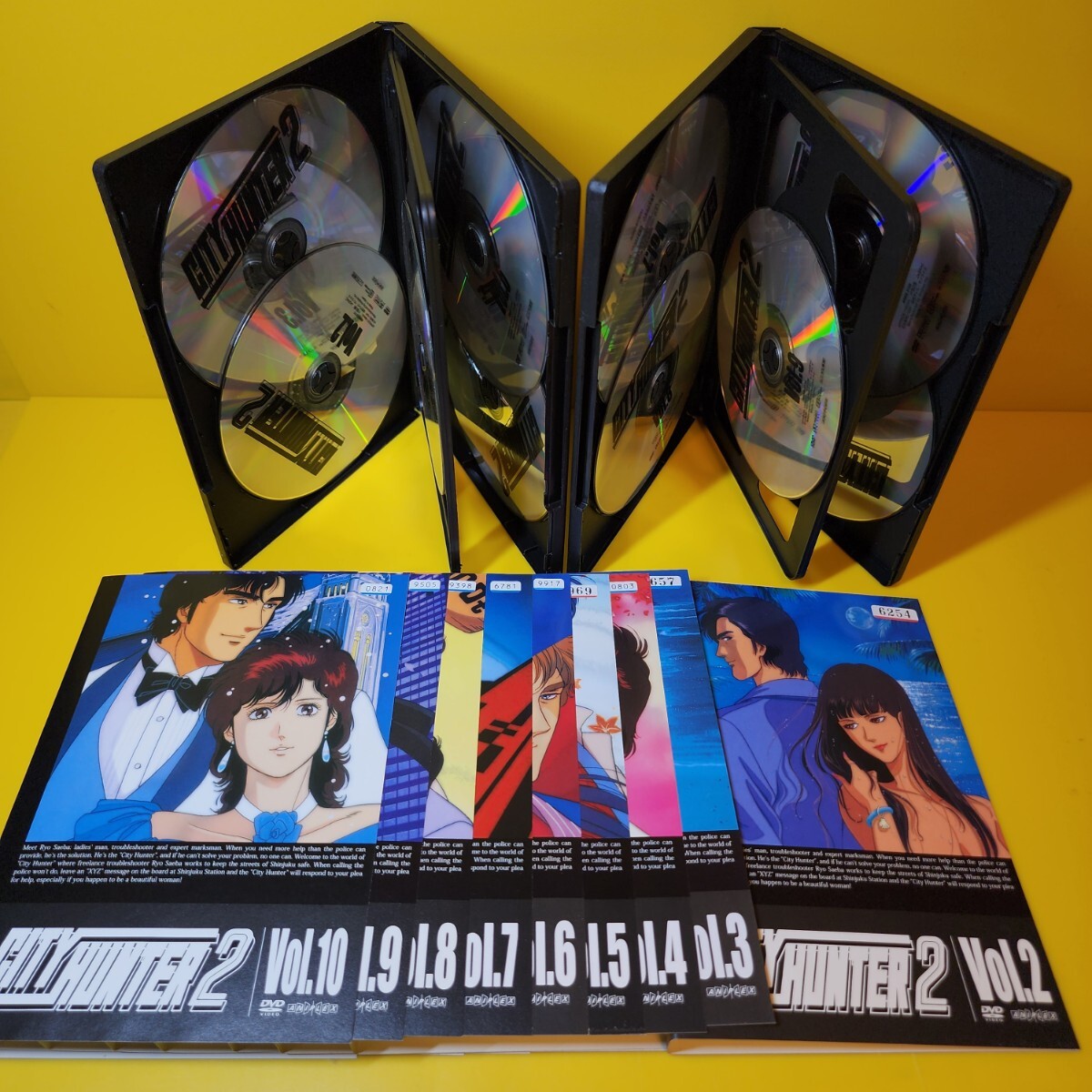 新品ケース交換済み CITY HUNTER シティーハンター1期～4期 DVD26巻