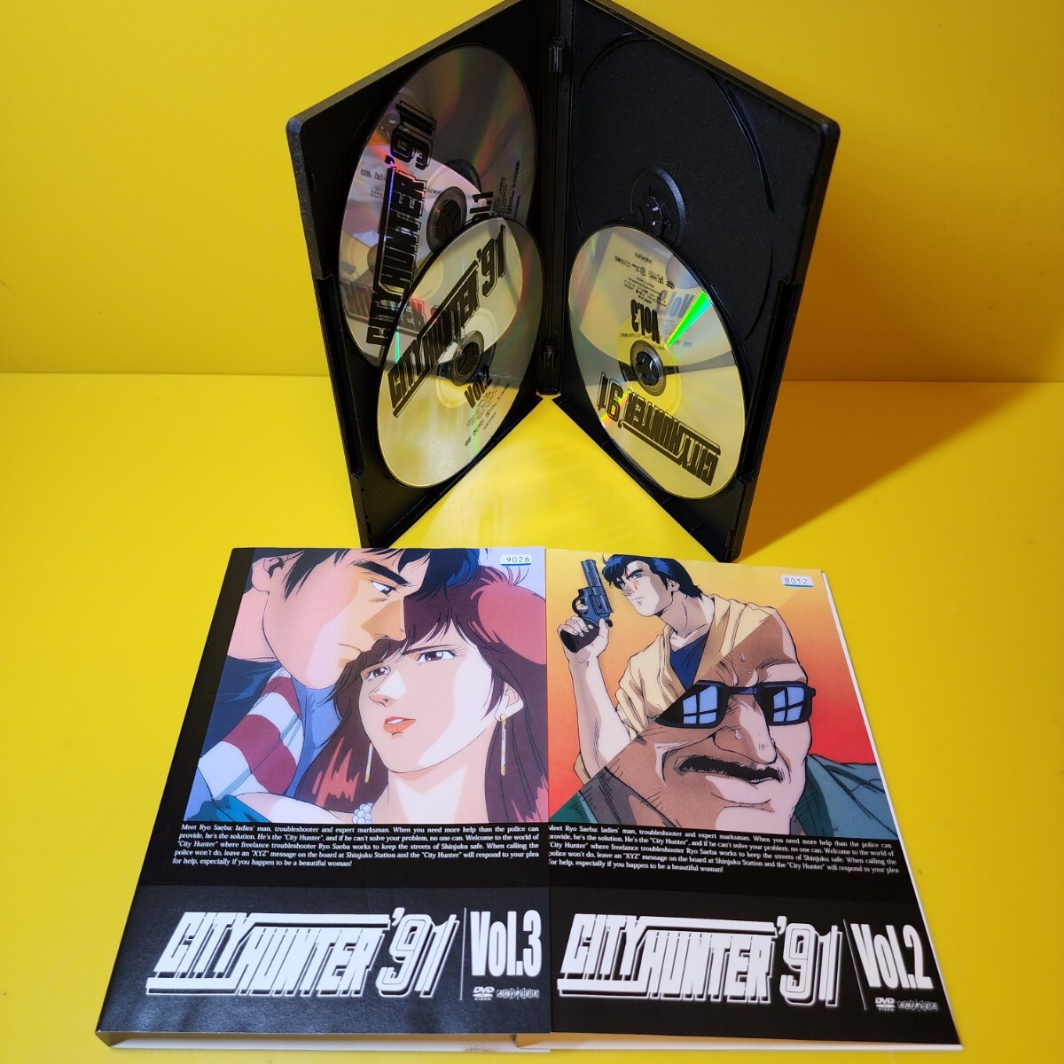 新品ケース交換済み CITY HUNTER シティーハンター1期～4期 DVD26巻