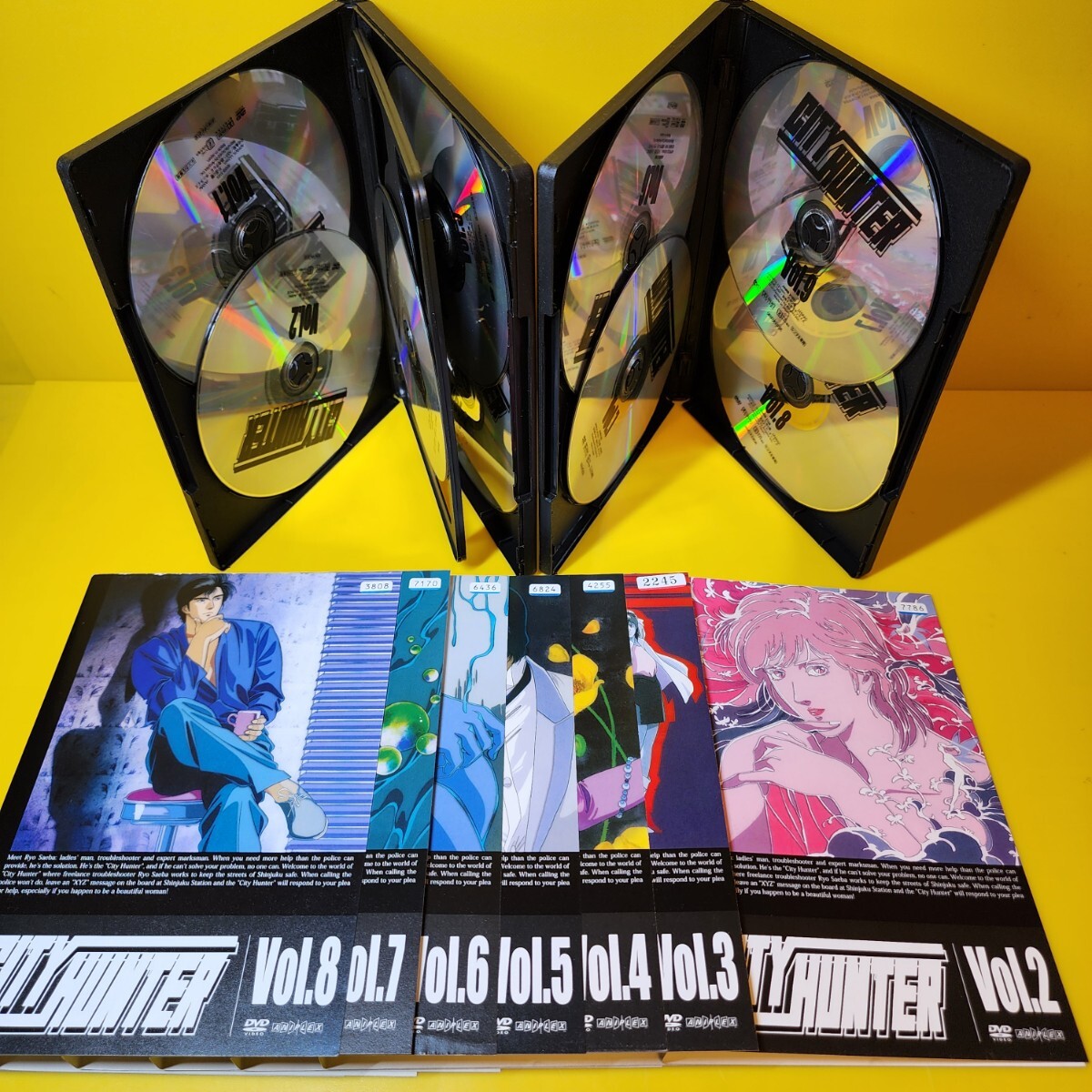 新品ケース交換済み CITY HUNTER シティーハンター1期～4期 DVD26巻