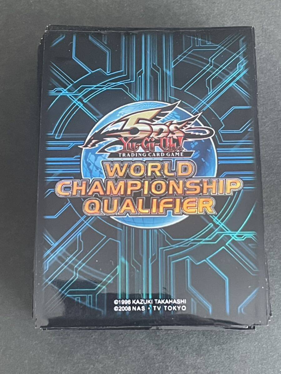 遊戯王 WCQスリーブ2010 青 遊戯王】WCQ2010 青 スリーブ 75枚 遊戯王