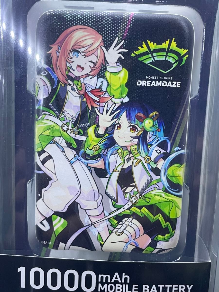モンスト ヤクモ＆ちはや モバイルバッテリー 10000mAh モンドリ DREAM