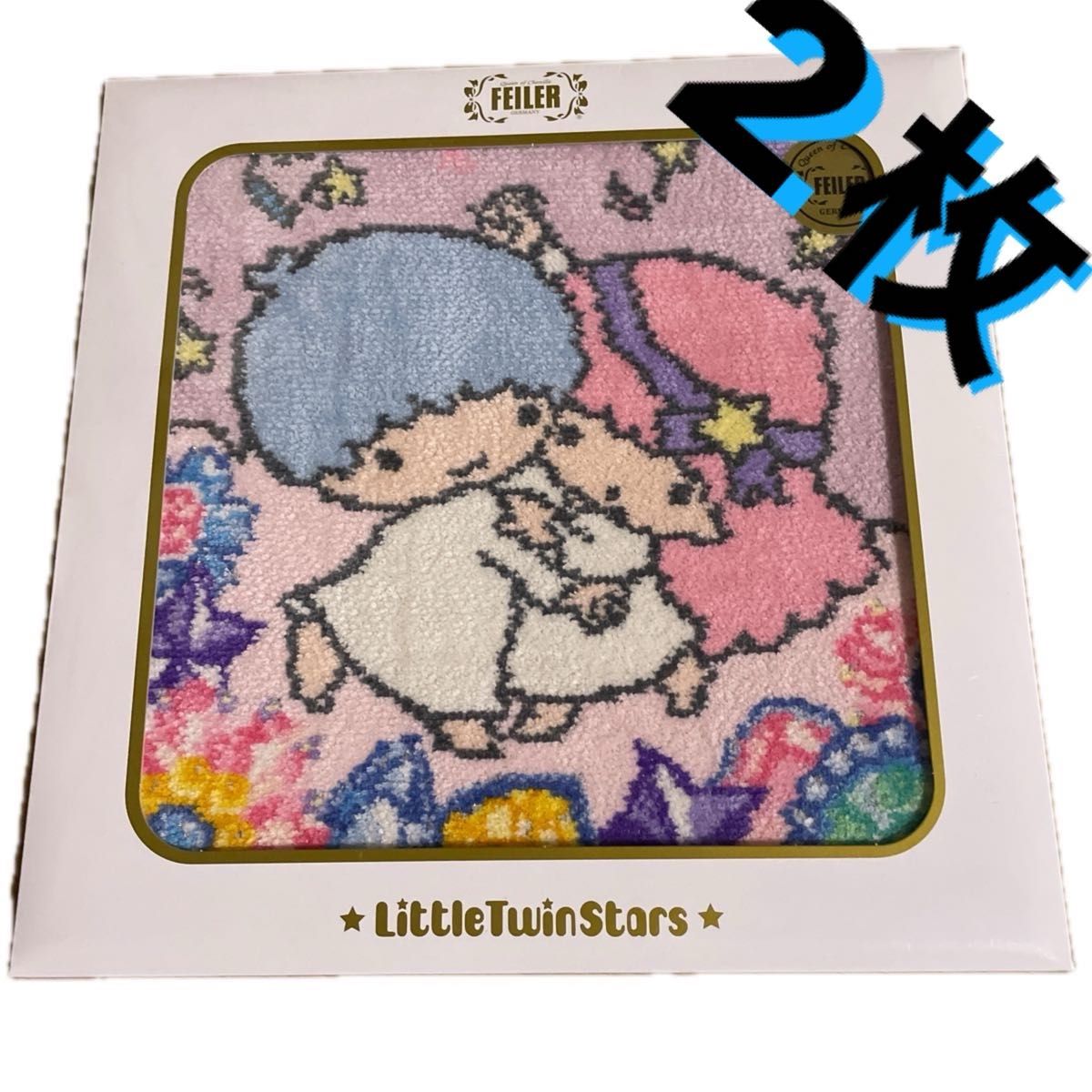 未使用 フェイラー リトルツインスター キキララハンカチ2枚｜Yahoo