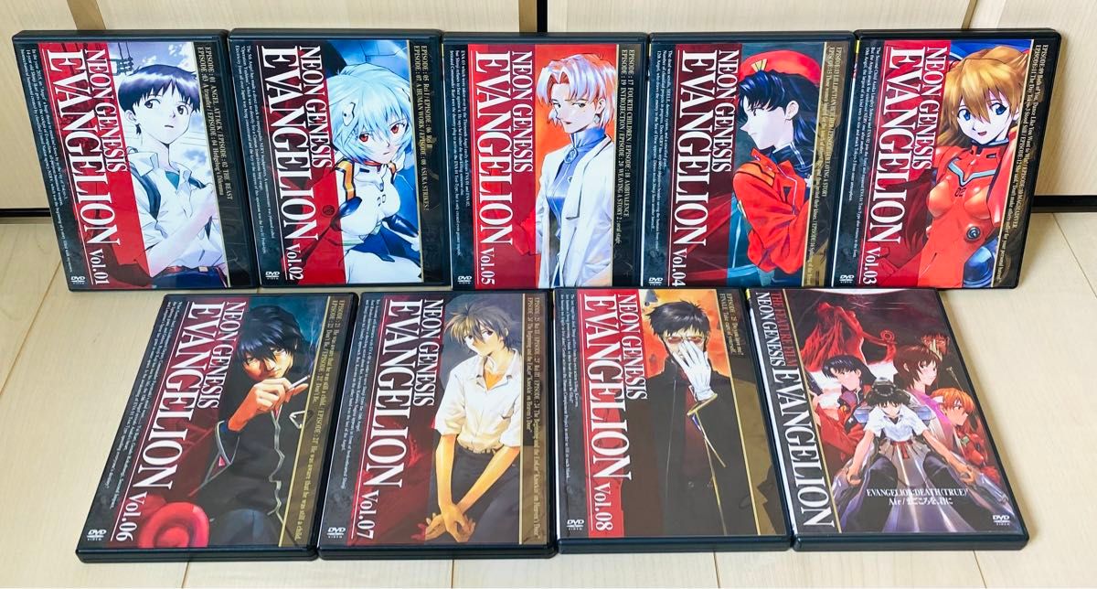 新世紀エヴァンゲリオン シリーズ DVD 全巻セット (初回版) シンエヴァ