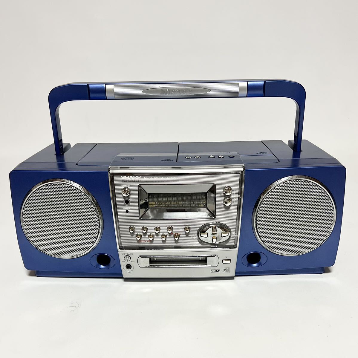 シャープ MD/CDシステム MD-FS503 ジャンク】シャープ MD/CDシステム